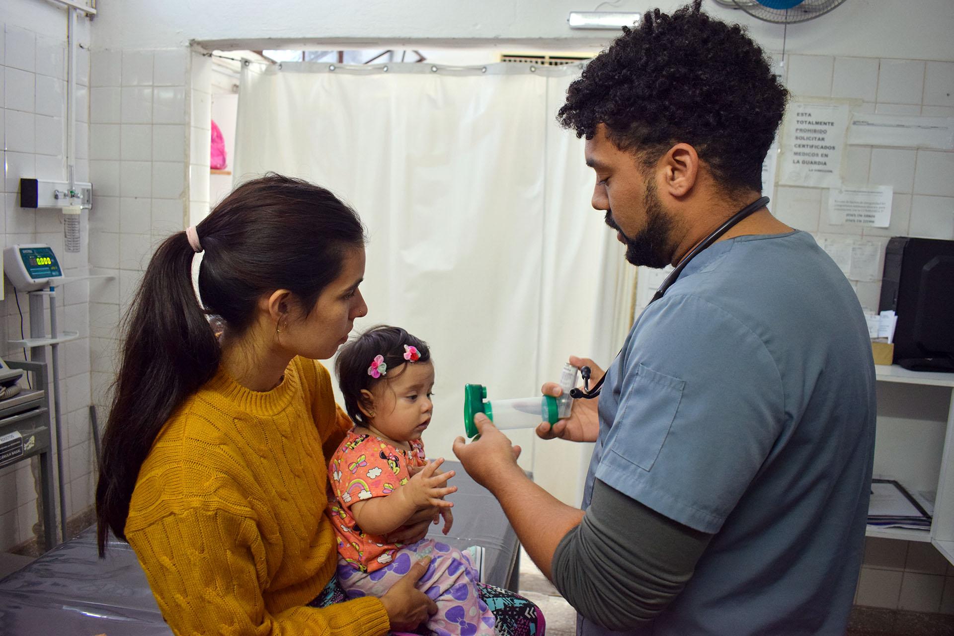 Salud garantiza la atención pediátrica en toda la provincia frente a las enfermedades respiratorias