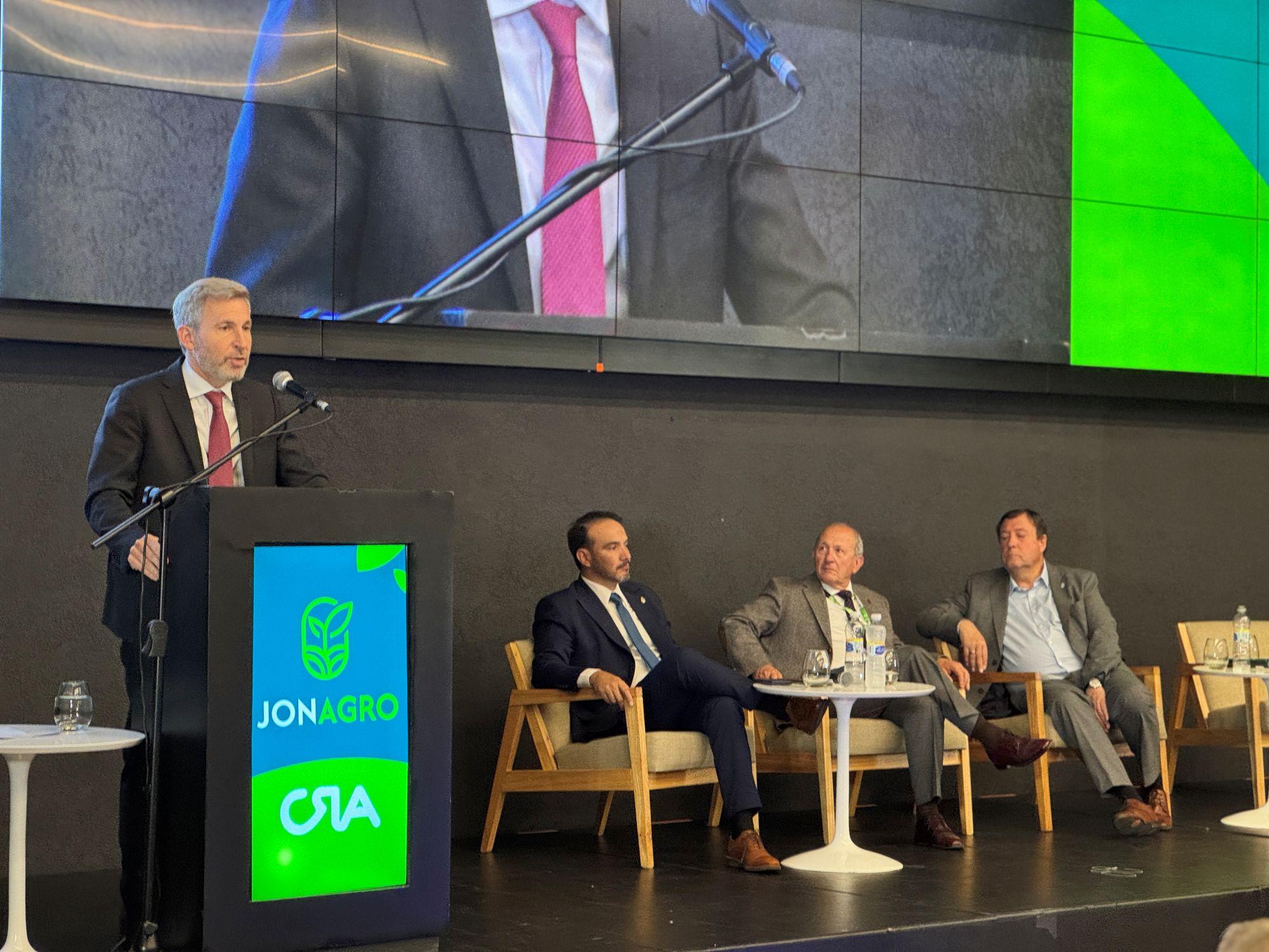Frigerio en Confederaciones Rurales Argentinas: nuevo pacto fiscal