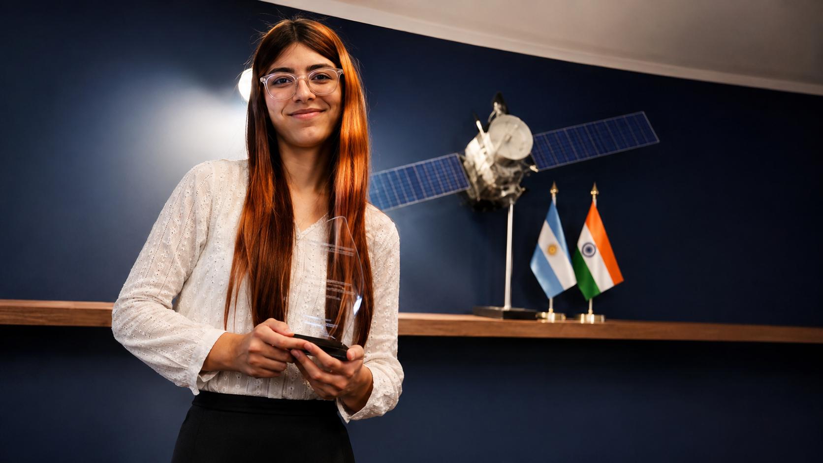 De Tucumán a la Luna, la historia de la estudiante que participa en el diseño de un satélite internacional