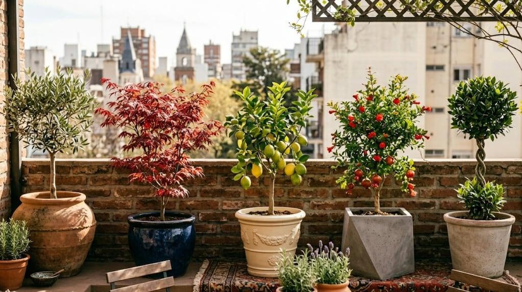Seis árboles frutales que pueden cultivarse en maceta y ayudan a transformar balcones y terrazas