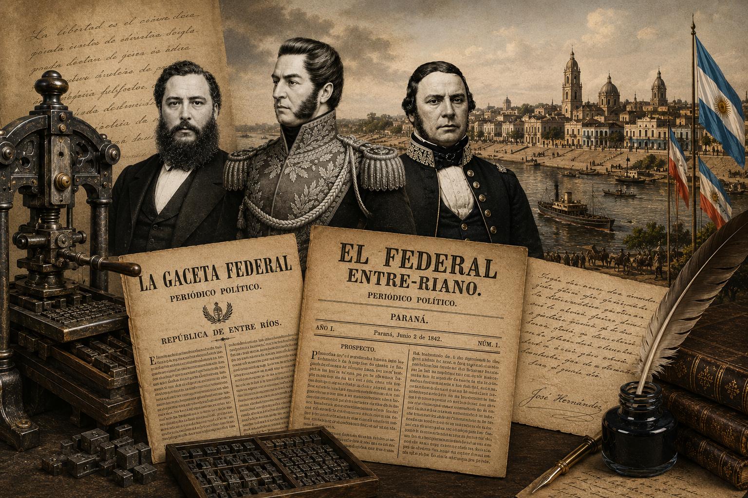 Día del periodista: Los pioneros de la prensa entrerriana