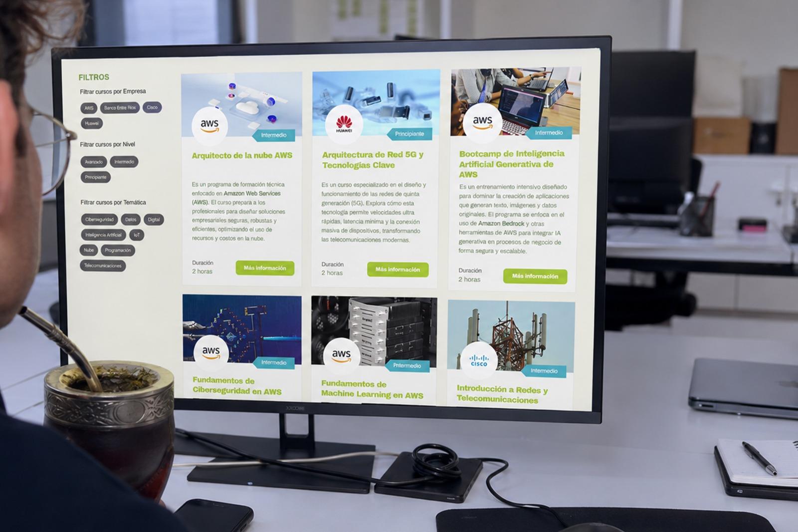 Presentaron “Academia Digital”, una plataforma que unifica toda la oferta formativa en tecnología de la provincia