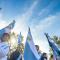 Miles de alumnos entrerrianos prometieron lealtad a la Bandera en emotivos actos realizados en Paraná y el Palacio San José