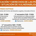 Comienzan capacitaciones virtuales sobre el tratamiento respetuoso de la información, para abogados, comunicadores y agentes judiciales