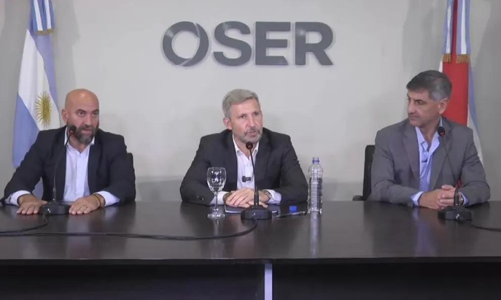 Frigerio afirmó que OSER redujo un 30% su déficit y sumó 300 mil prestaciones, a un año de su creación