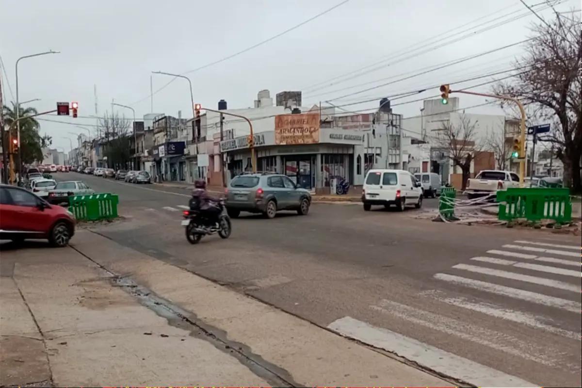 Por obras de agua potable, habrá restricciones de tránsito en avenida Almafuerte