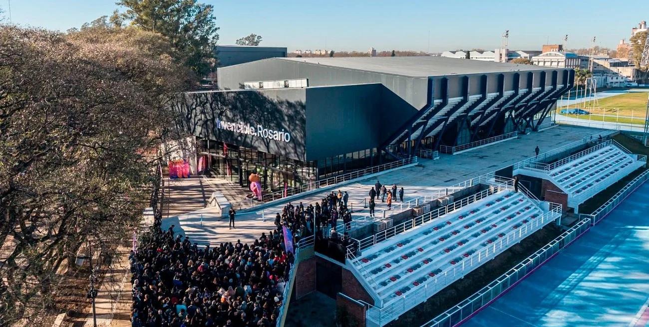 Pullaro inauguró en Rosario el Estadio Multipropósito, sitio clave para los Juegos Suramericanos 2026