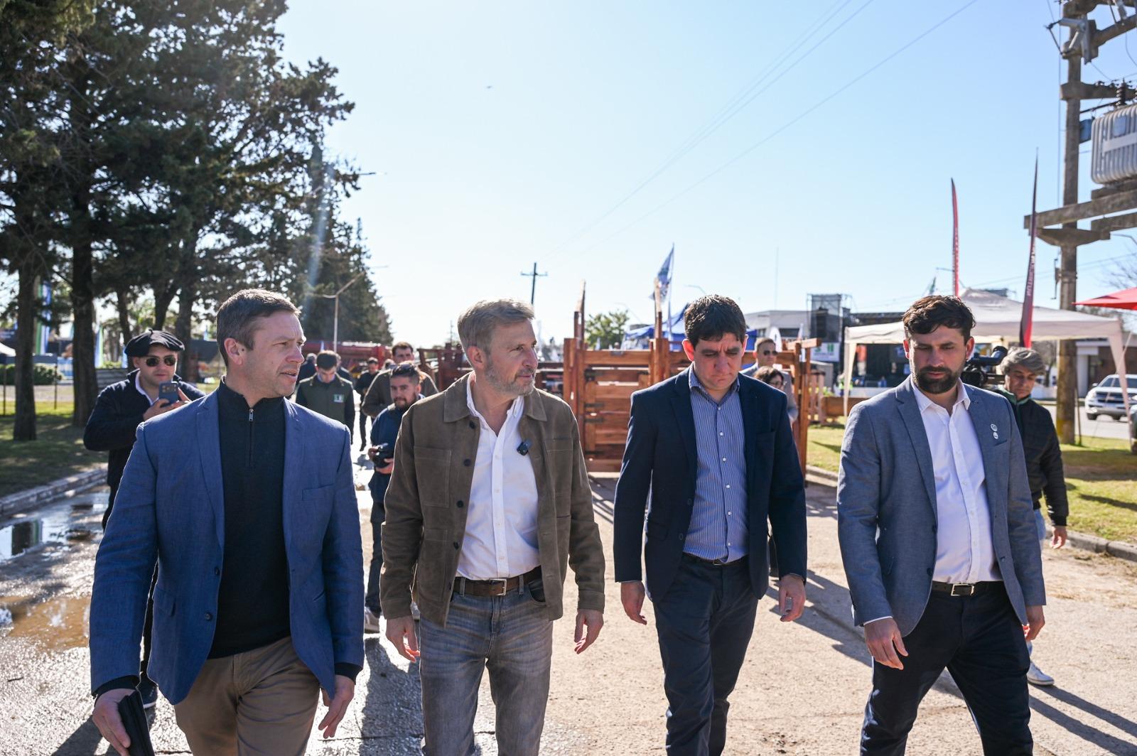 Frigerio destacó el vínculo de su gobierno con el sector productivo en Hasenkamp