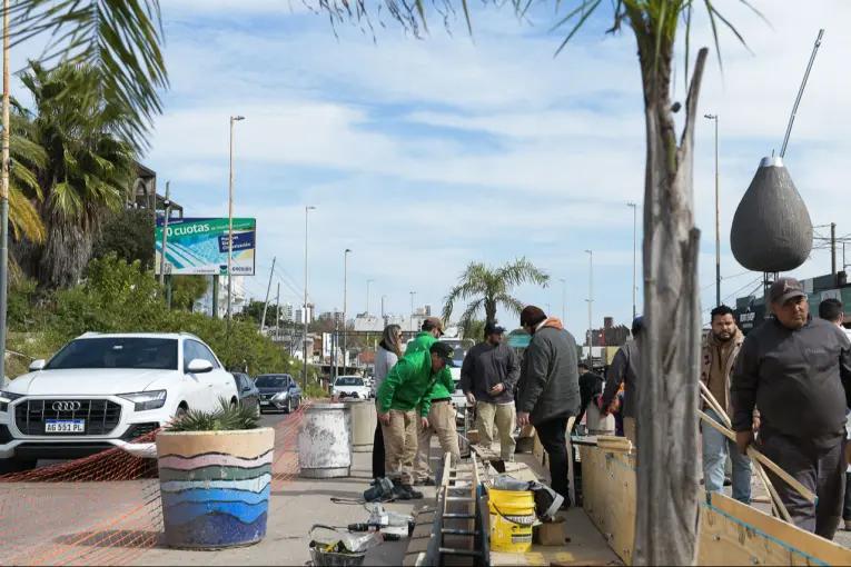 Comenzaron las obras en el acceso de calle Antonio Crespo, una de las puertas de entrada a Paraná