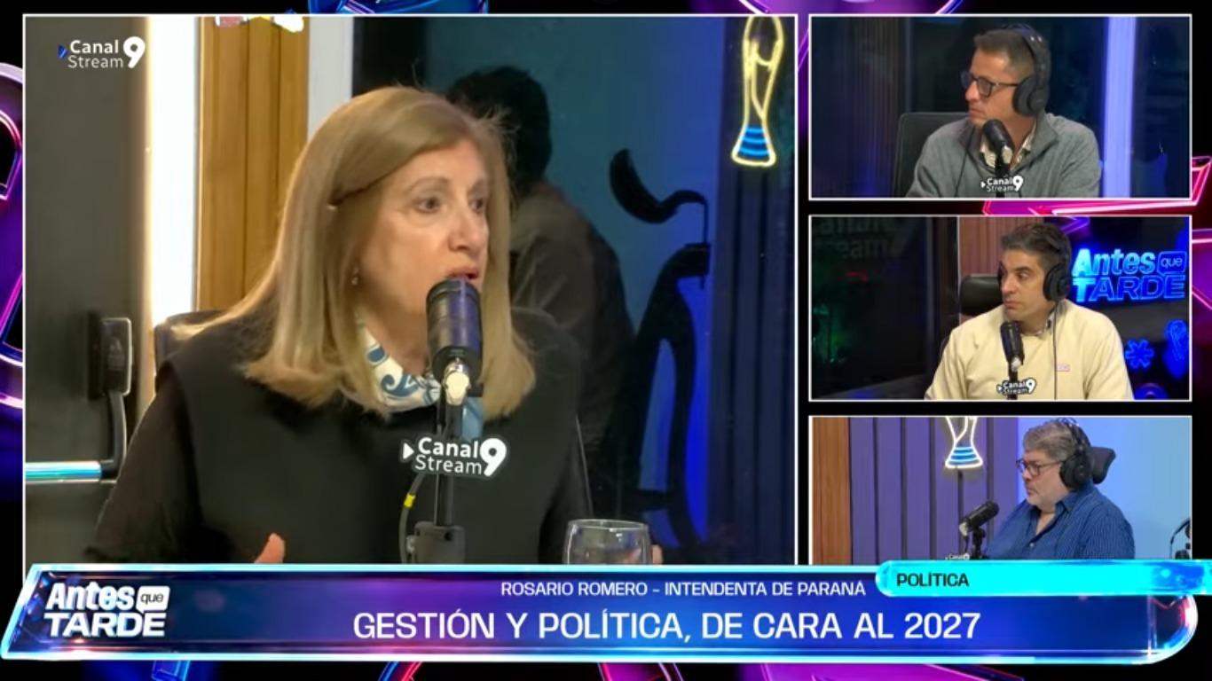 Rosario Romero repasó obras, habló de su relación con Frigerio y reclamó una mirada más federal