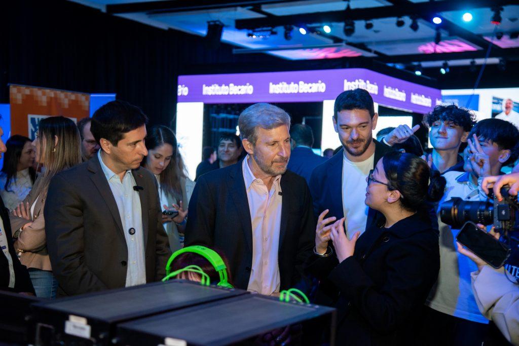 Frigerio presentó EntrerrianIA durante la Campus Party