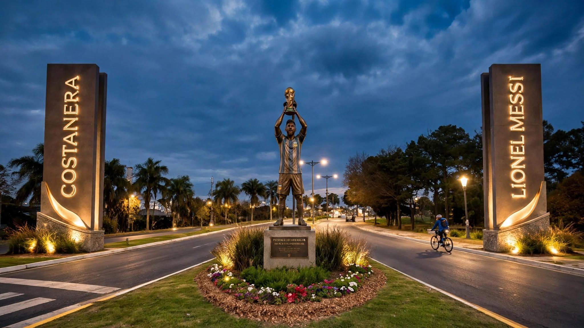 Santa Fe tendrá su “Paseo Costanera Lionel Messi”