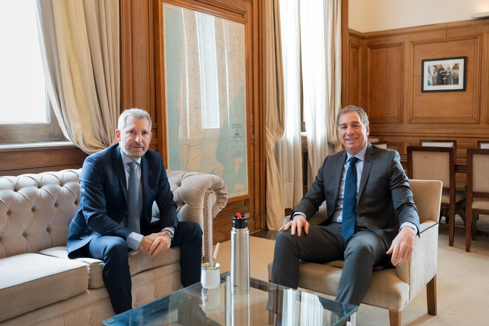 Presupuesto 2027 y obras en Entre Ríos, parte de la agenda de Frigerio con Santilli