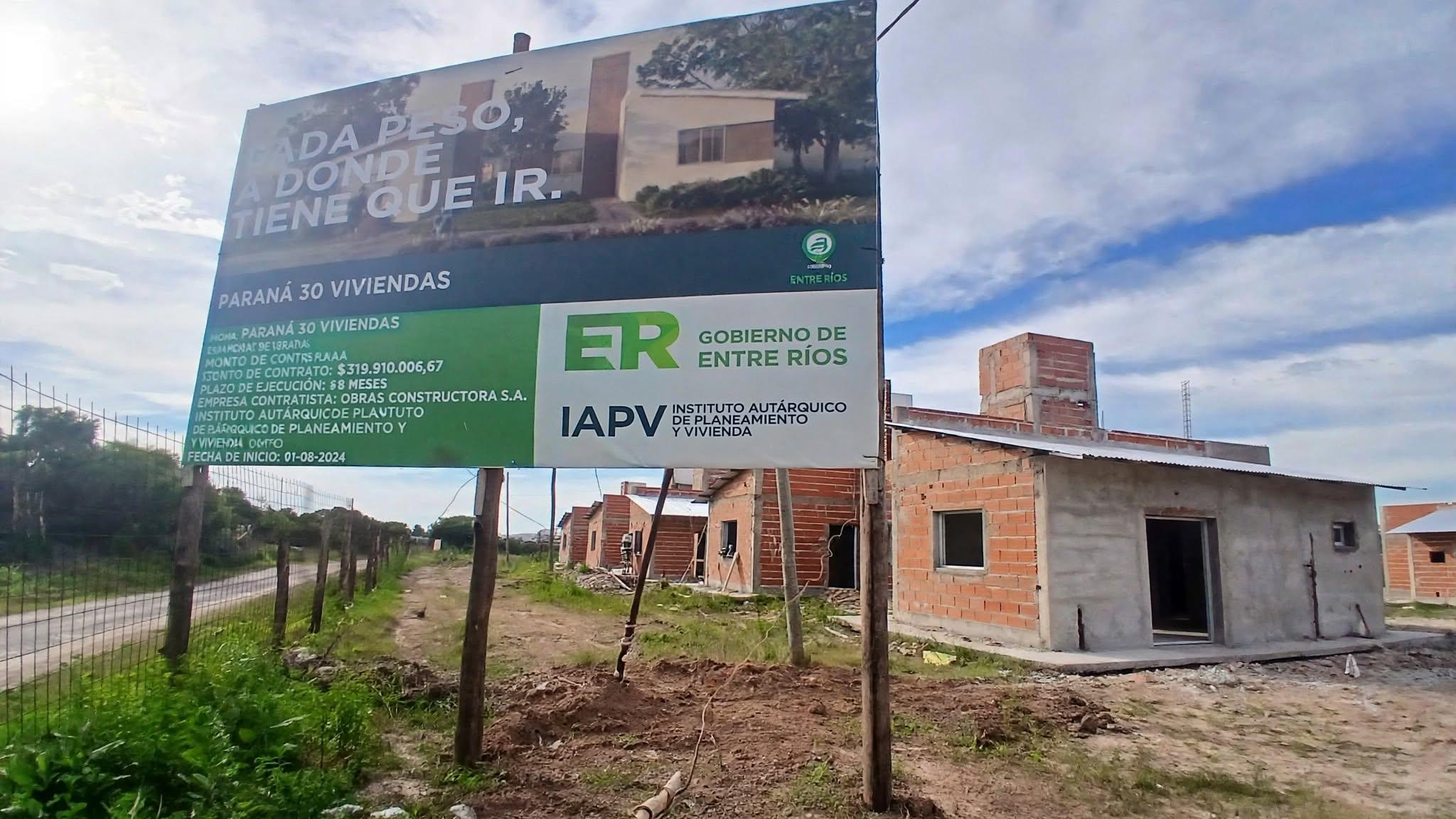 El IAPV licitará un complejo de 24 viviendas en barrio San Agustín de Paraná