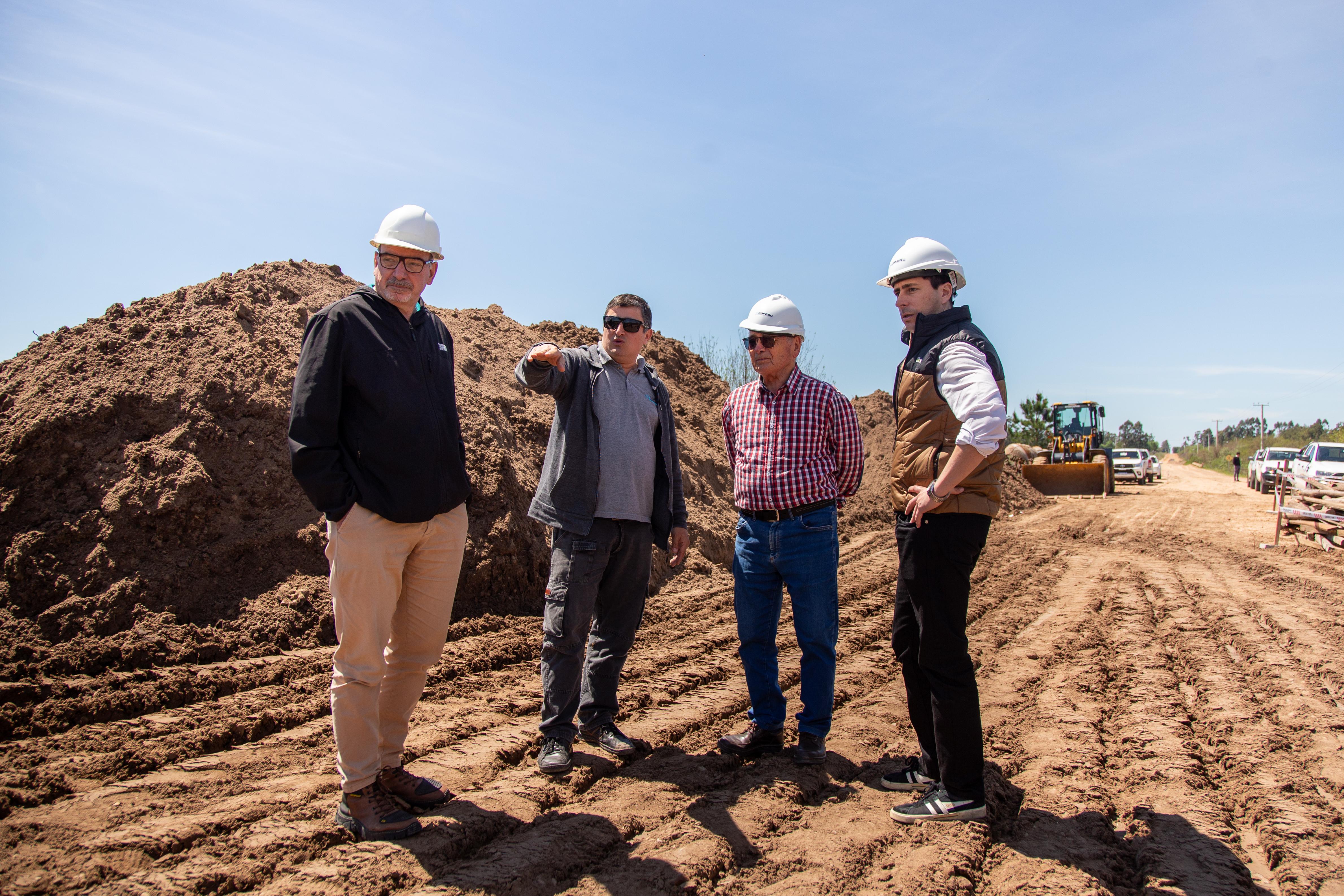 Avanzan las obras de infraestructura vial y escolar en el departamento Federación