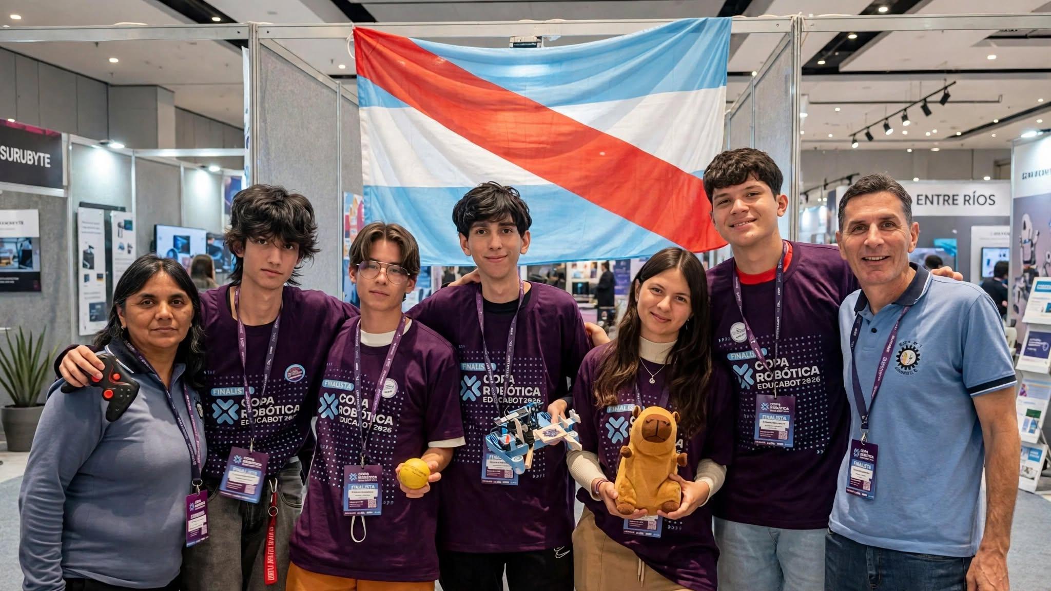 Dos escuelas técnicas de Entre Ríos llevaron la robótica provincial a la final nacional en Neuquén