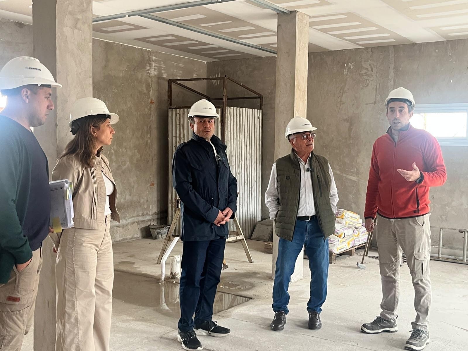 CAFESG supervisó obras en Concepción del Uruguay y anunció nuevas licitaciones